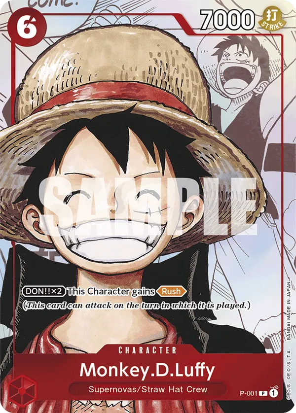 P-001 - Monkey D. Luffy
