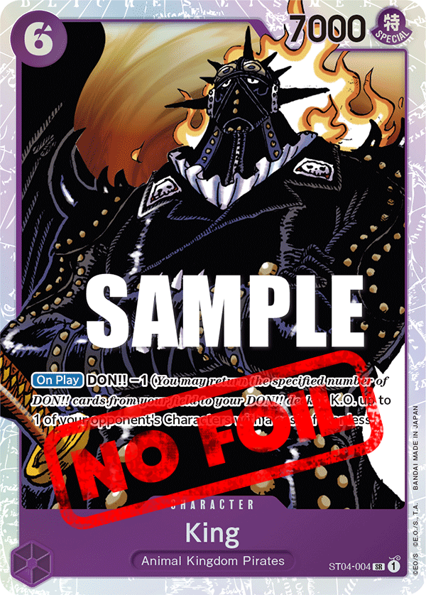 ST04-004 - King
