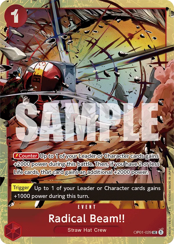 OP01-029 - Radical Beam!!