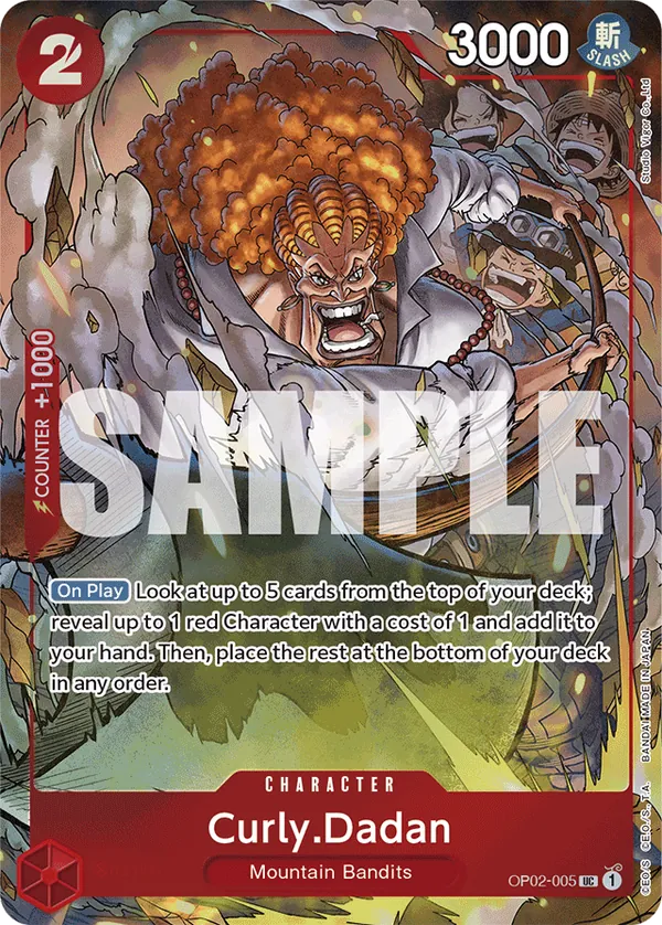 OP02-005 - Curly Dadan