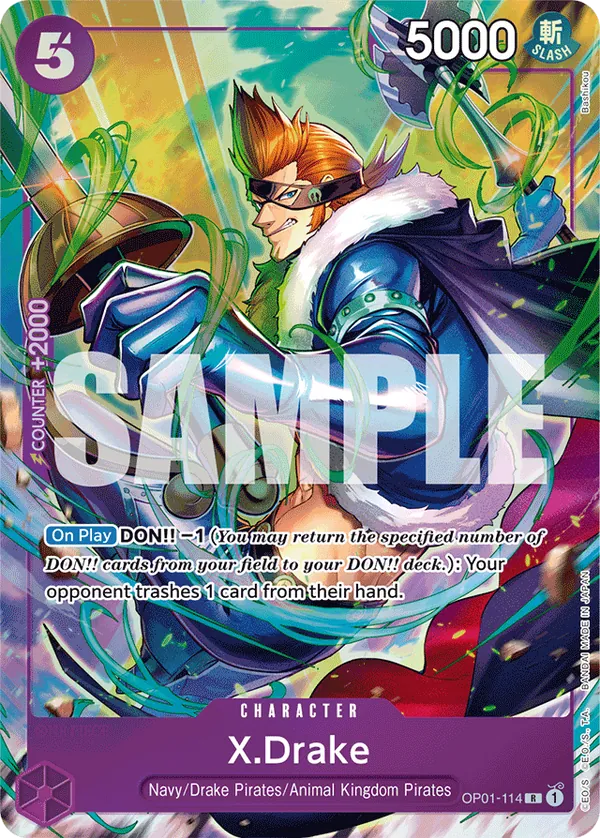 OP01-114 - X Drake