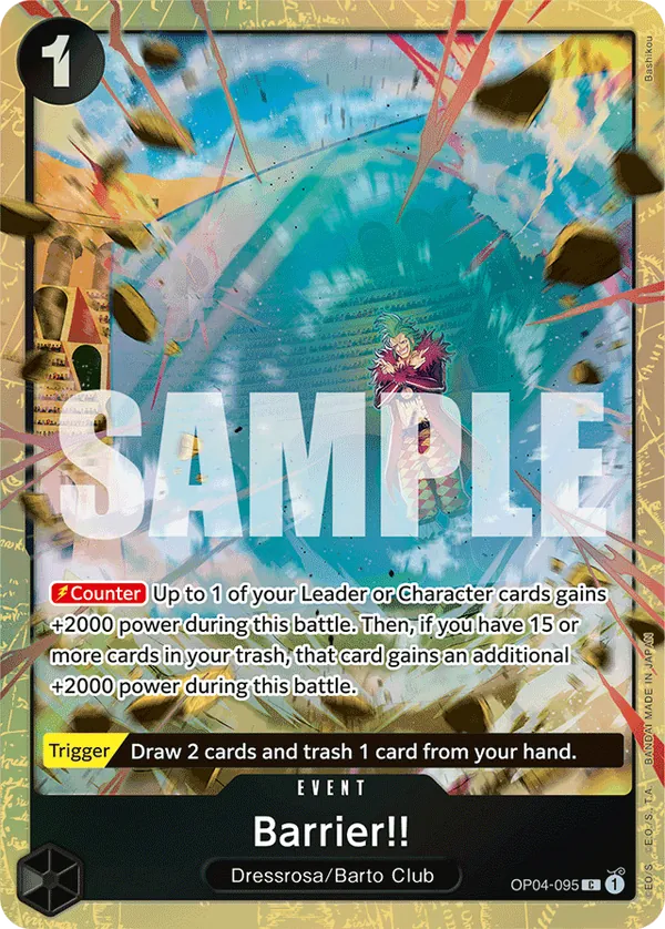 OP04-095 - Barrier!!