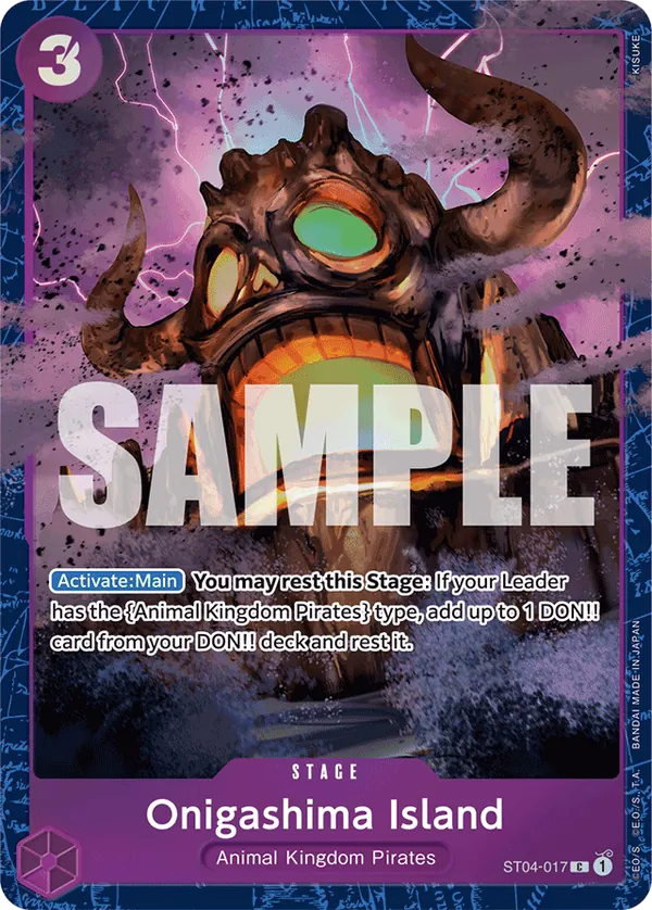 ST04-017 - Onigashima Island