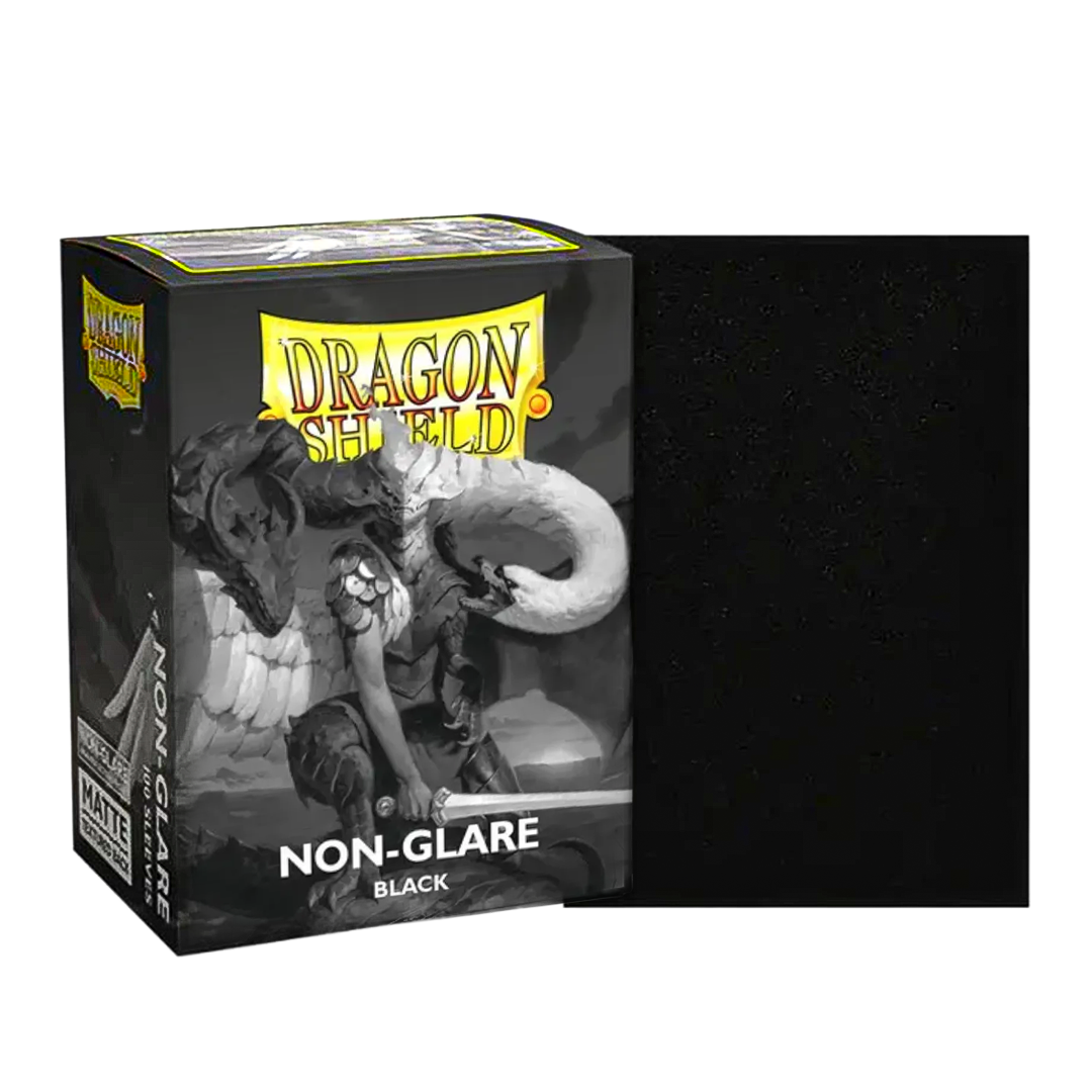 Dragon Shield Standard Sleeves - Matte Black Non-Glare (100)