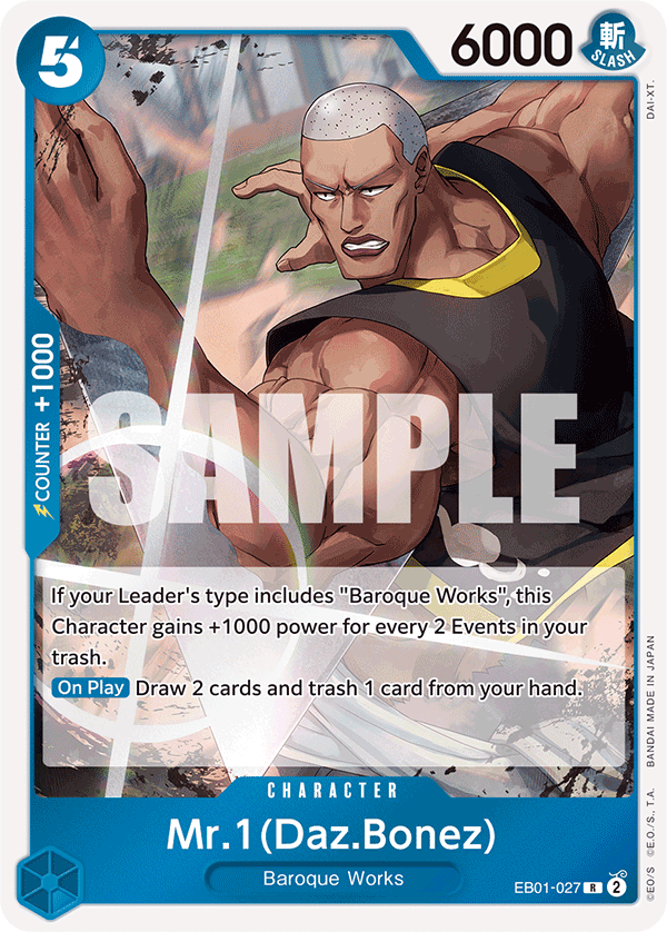 EB01-027 - Mr. 1(Daz Bonez)