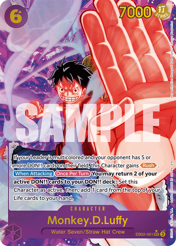 EB02-061 - Monkey D. Luffy