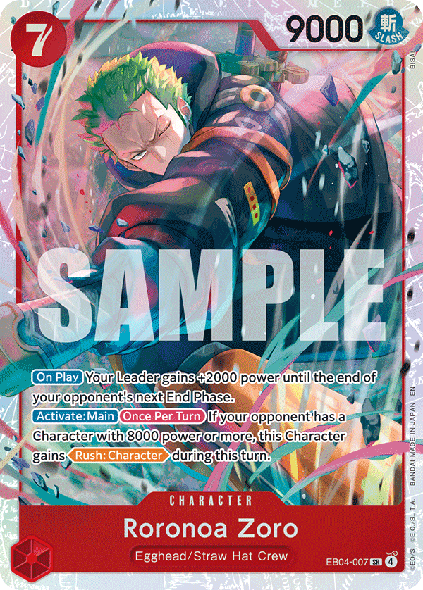 EB04-007 - Roronoa Zoro