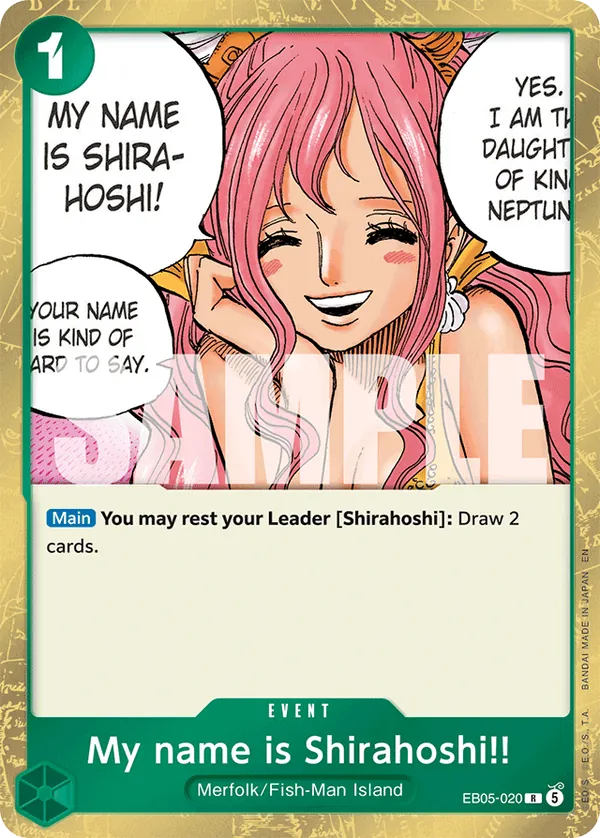 EB05-020 - My name is Shirahoshi!!