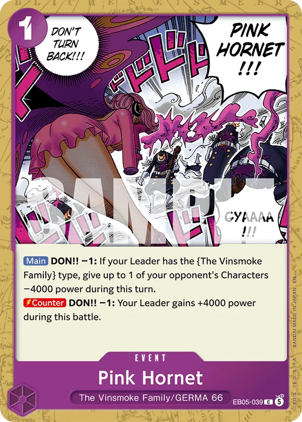 EB05-039 - Pink Hornet
