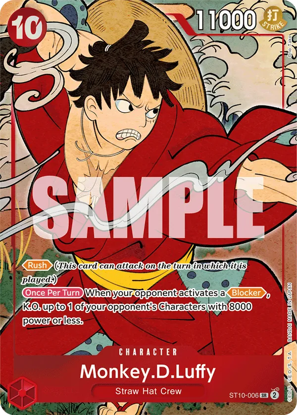 ST10-006 - Monkey D. Luffy
