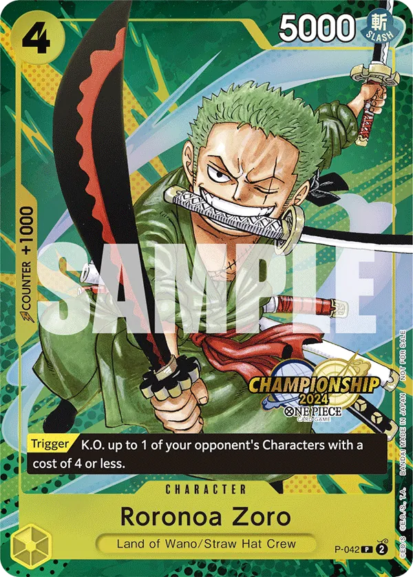 P-042 - Roronoa Zoro
