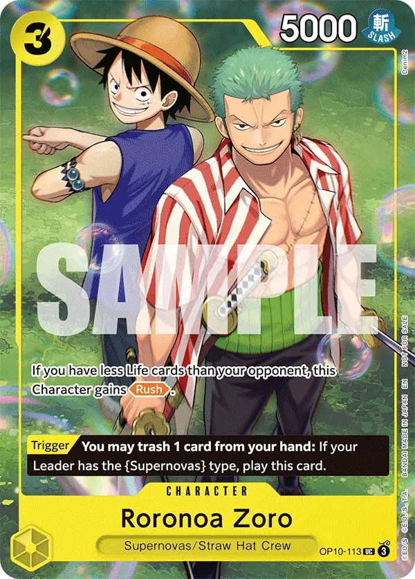 OP10-113 - Roronoa Zoro