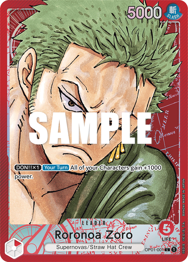 OP01-001 - Roronoa Zoro