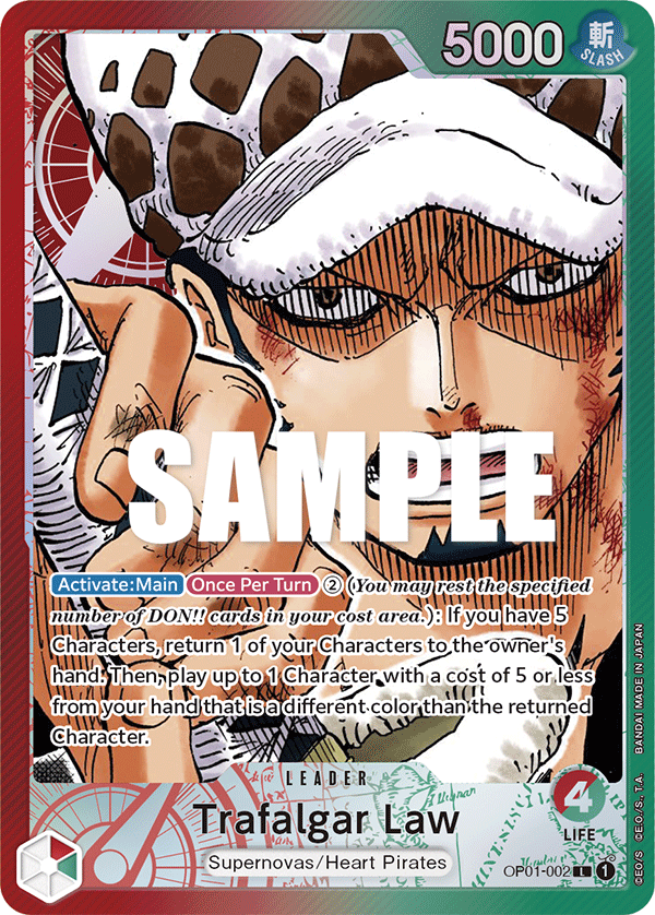OP01-002 - Trafalgar Law