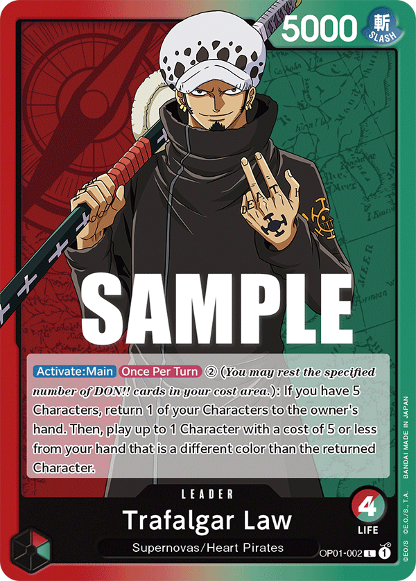 OP01-002 - Trafalgar Law