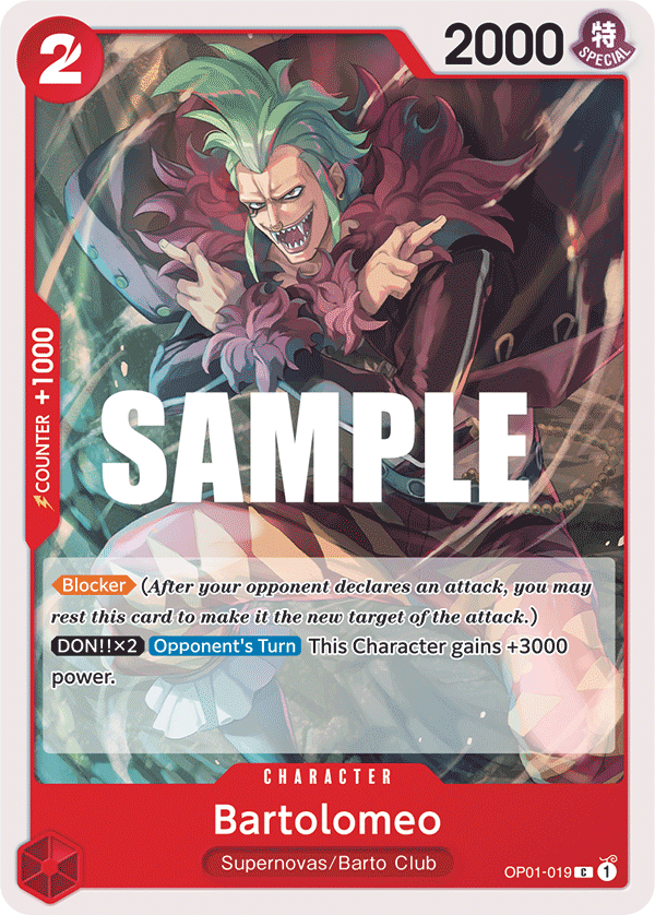 OP01-019 - Bartolomeo
