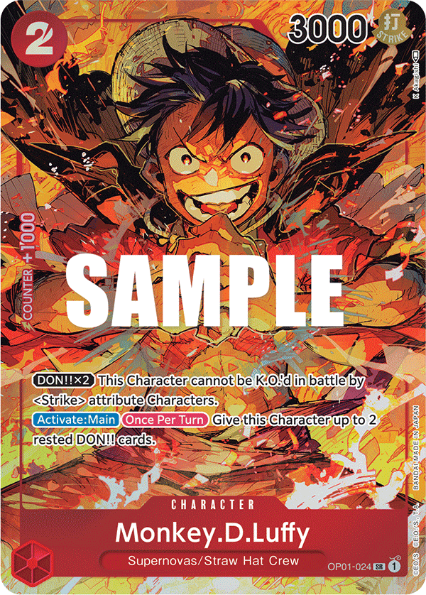 OP01-024 - Monkey D. Luffy
