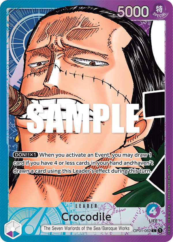 OP01-062 - Crocodile