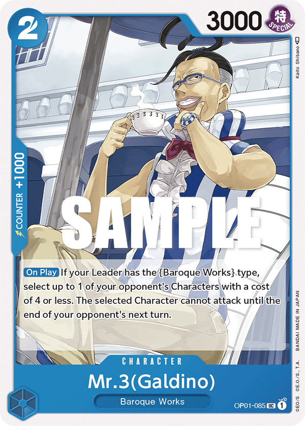OP01-085 - Mr. 3(Galdino)