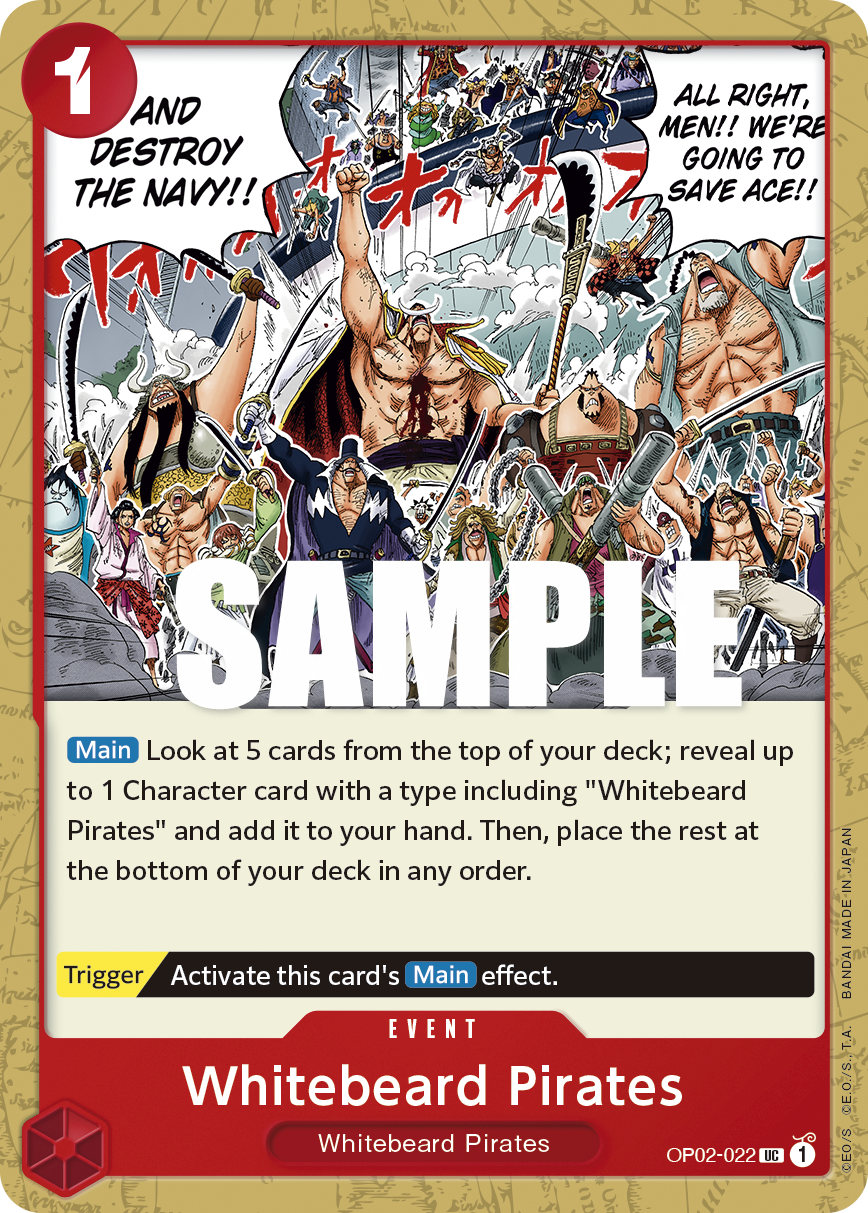 OP02-022 - Whitebeard Pirates