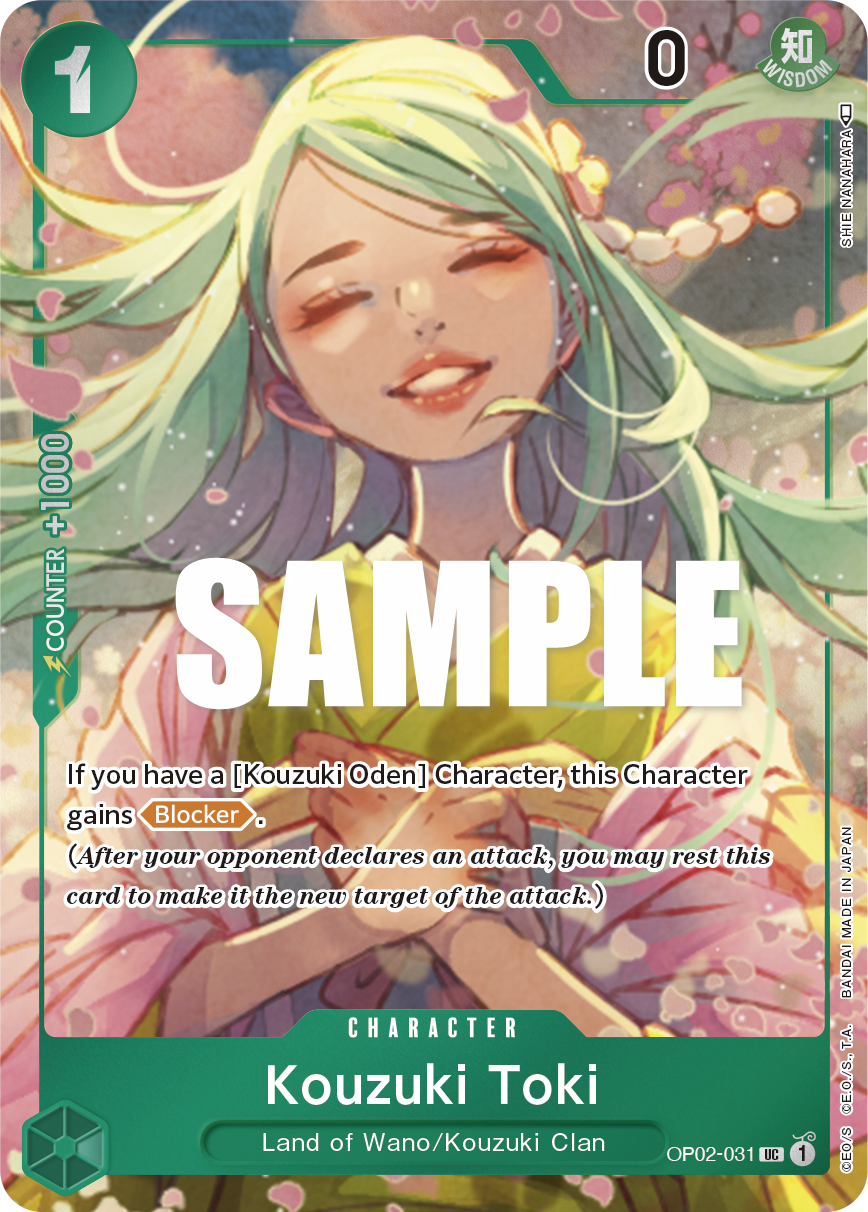 OP02-031 - Kouzuki Toki