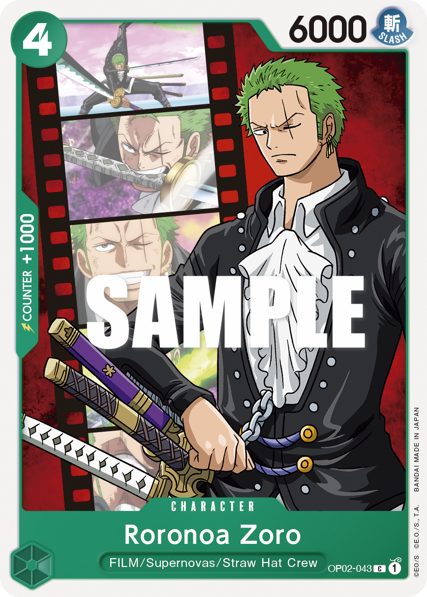 OP02-043 - Roronoa Zoro