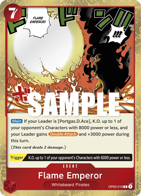 OP03-016 - Flame Emperor