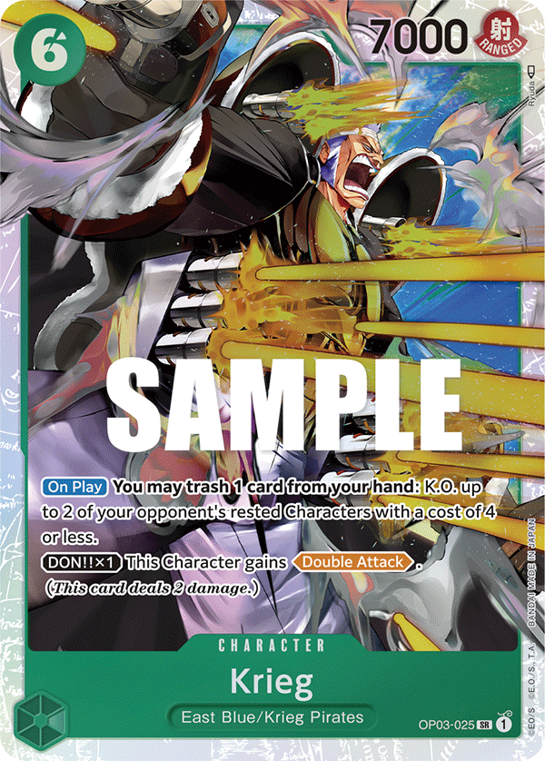 OP03-025 - Krieg