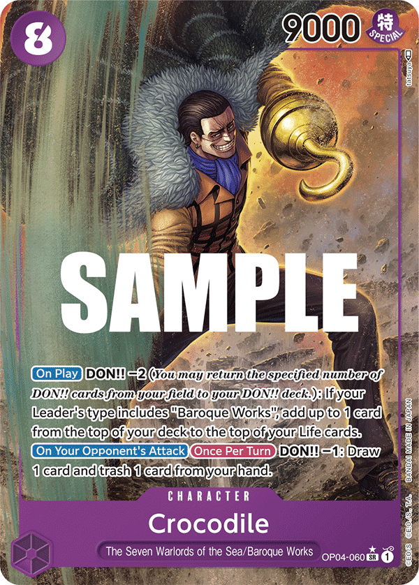 OP04-060 - Crocodile