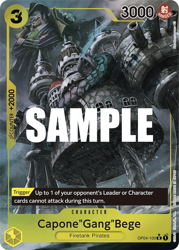 OP04-100 - Capone”Gang”Bege