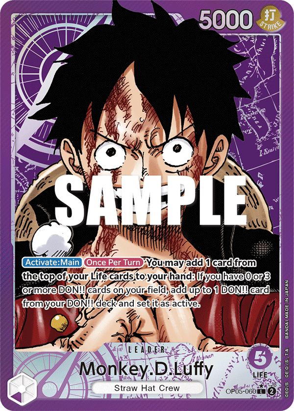 OP05-060 - Monkey D. Luffy