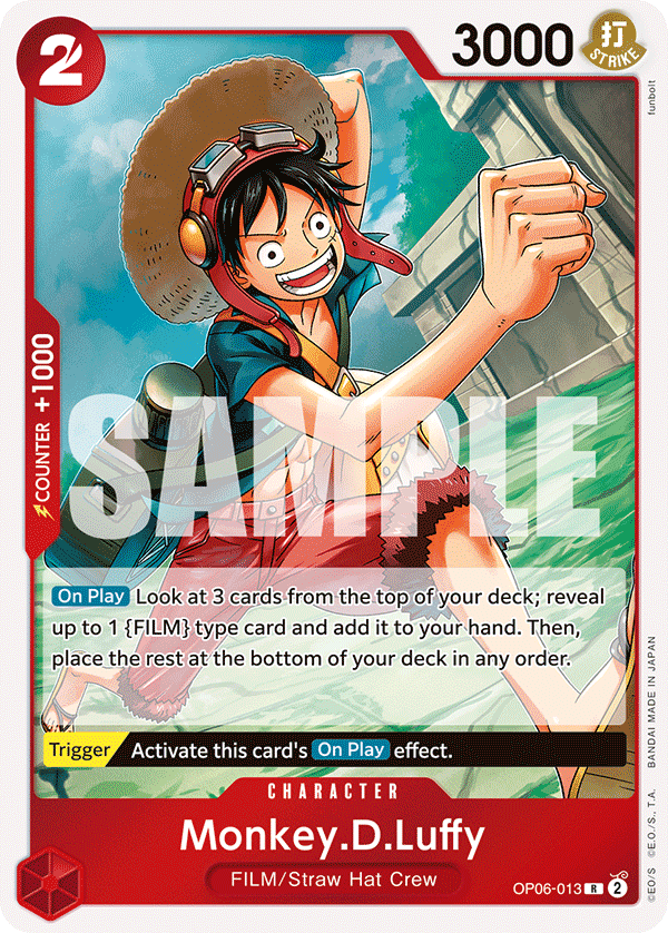 OP06-013 - Monkey D. Luffy
