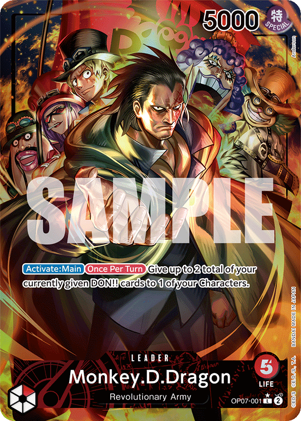 OP07-001 - Monkey D. Dragon