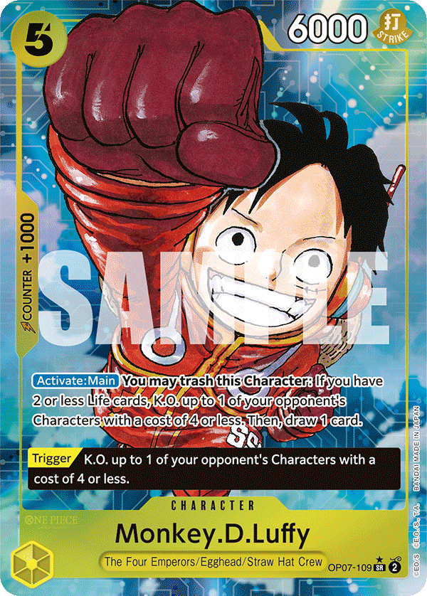OP07-109 - Monkey D. Luffy