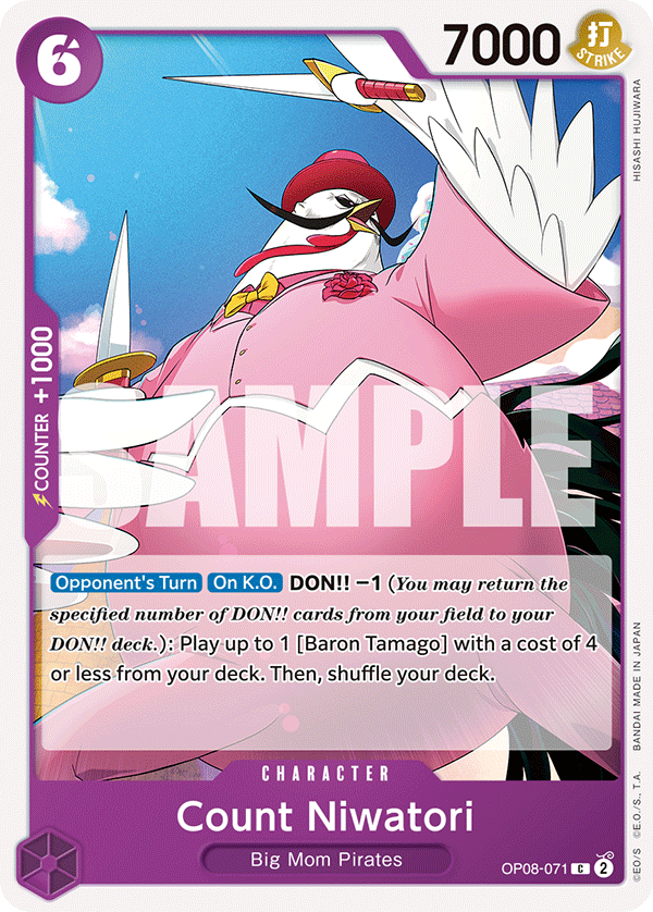 OP08-071 - Count Niwatori