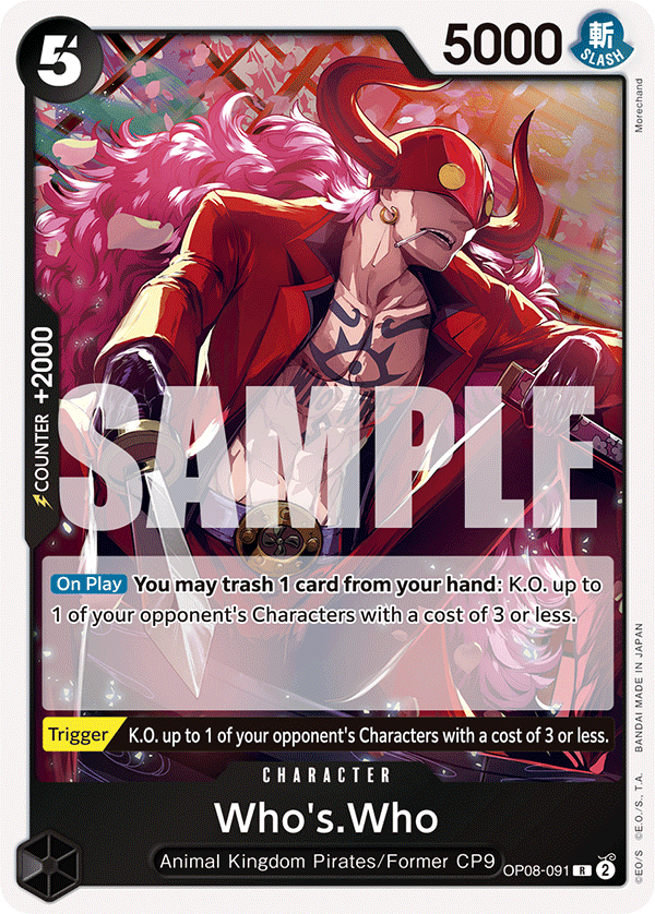 OP08-091 - Who’s Who