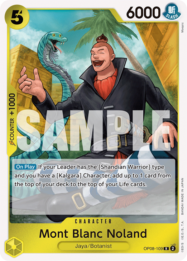 OP08-109 - Mont Blanc Noland