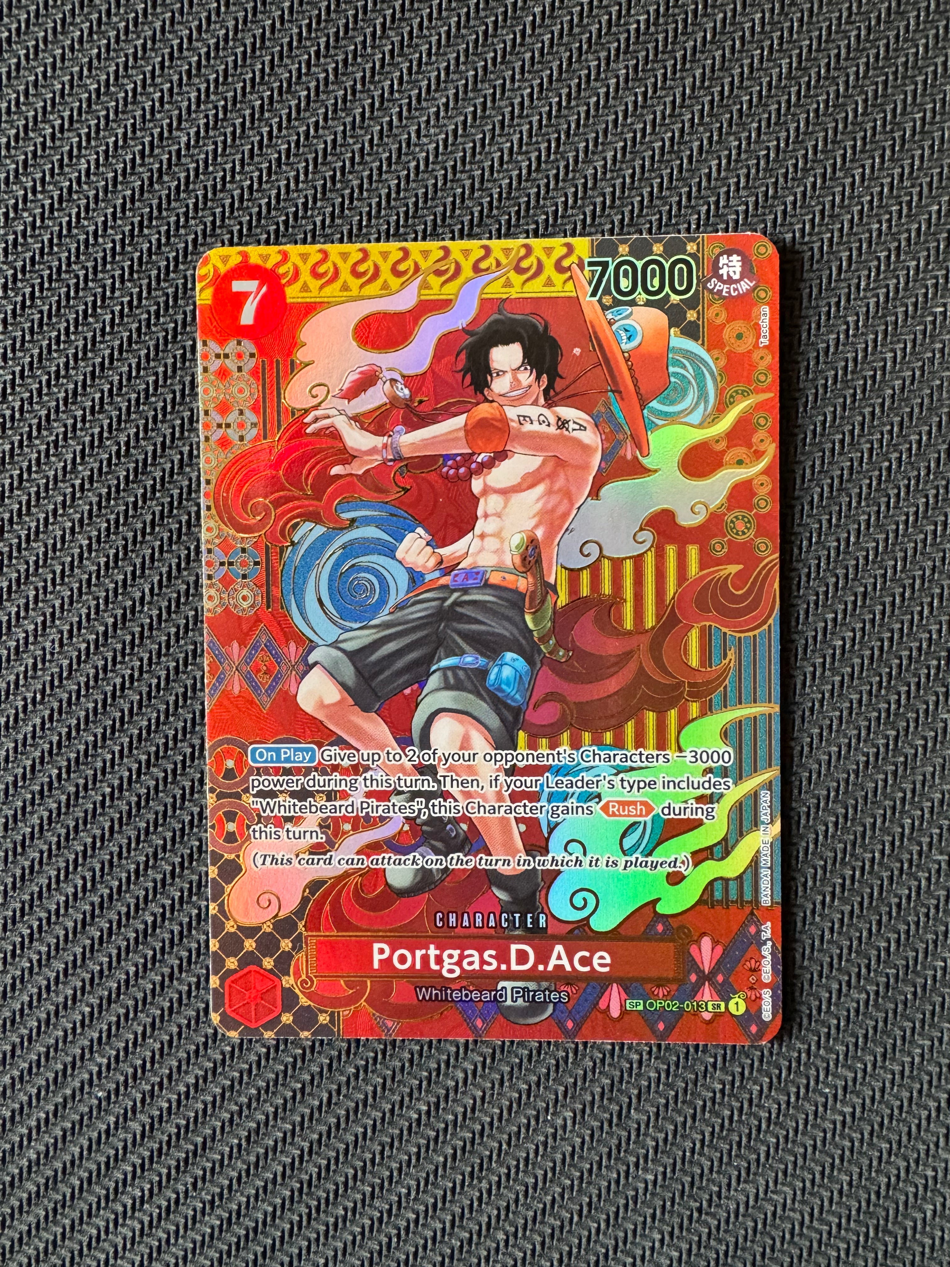 OP02-013 - Portgas D. Ace (Poor Room)