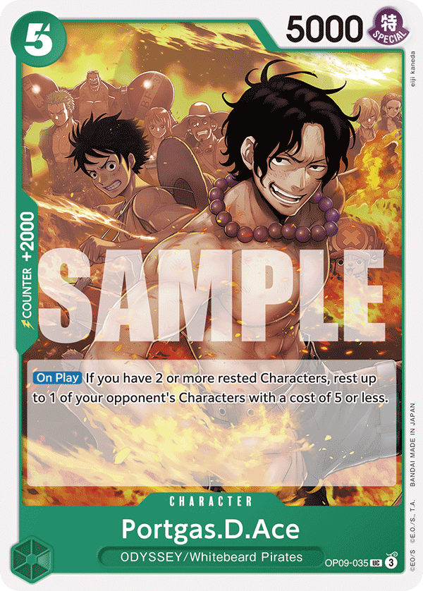 OP09-035 - Portgas D. Ace