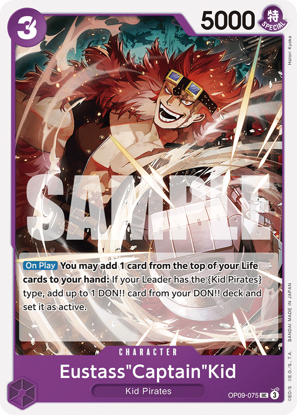 OP09-075 - Eustass"Captain"Kid