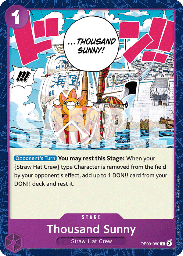 OP09-080 - Thousand Sunny