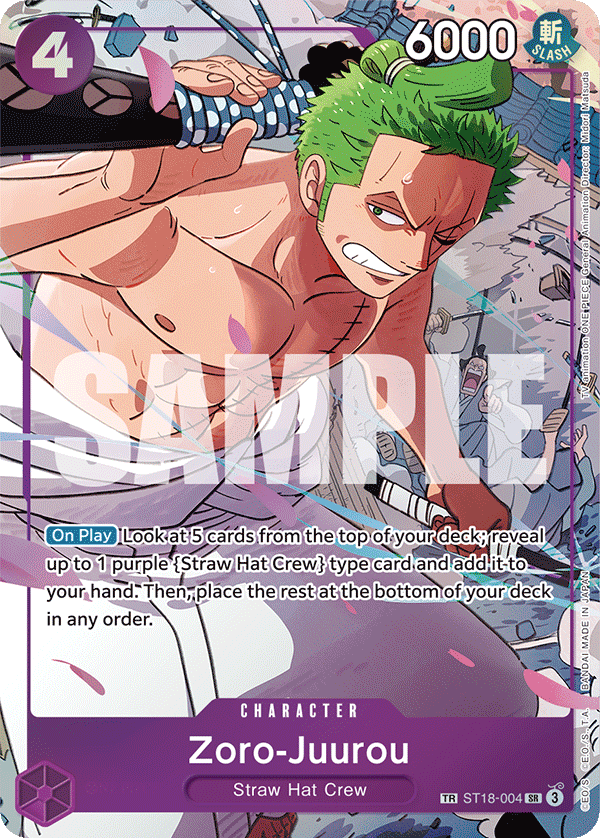 OP09-ST18-004 - Zoro-Juurou