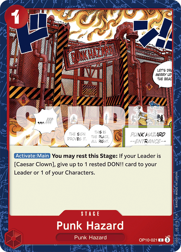 OP10-021 - Punk Hazard - Montrestore