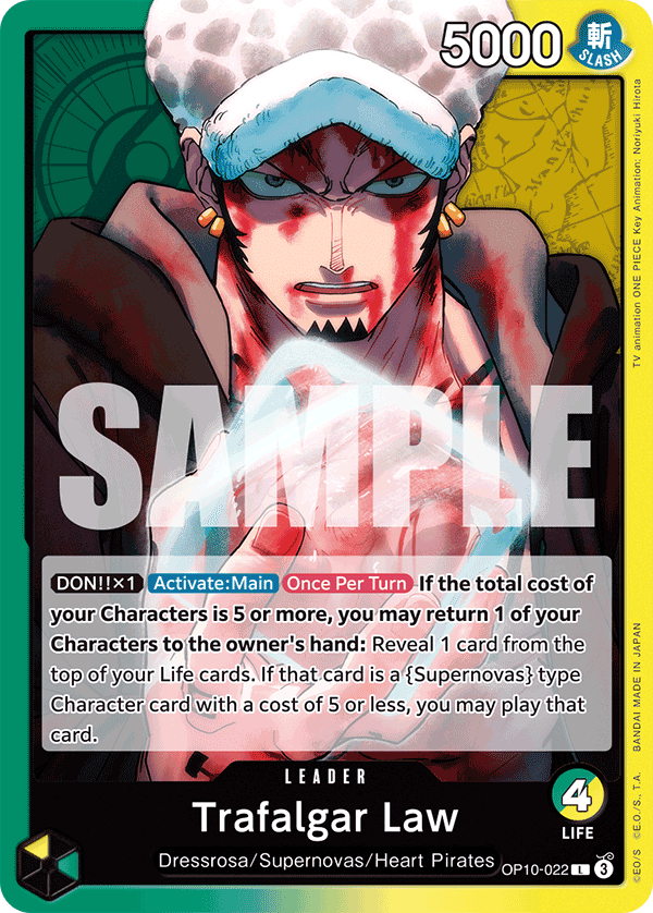 OP10-022 - Trafalgar Law - Montrestore