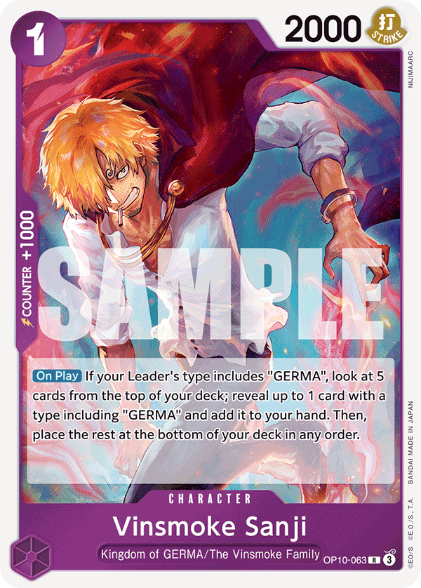 OP10-063 - Vinsmoke Sanji - Montrestore
