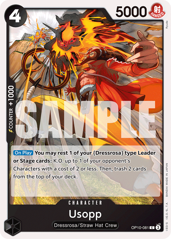 OP10-081 - Usopp - Montrestore