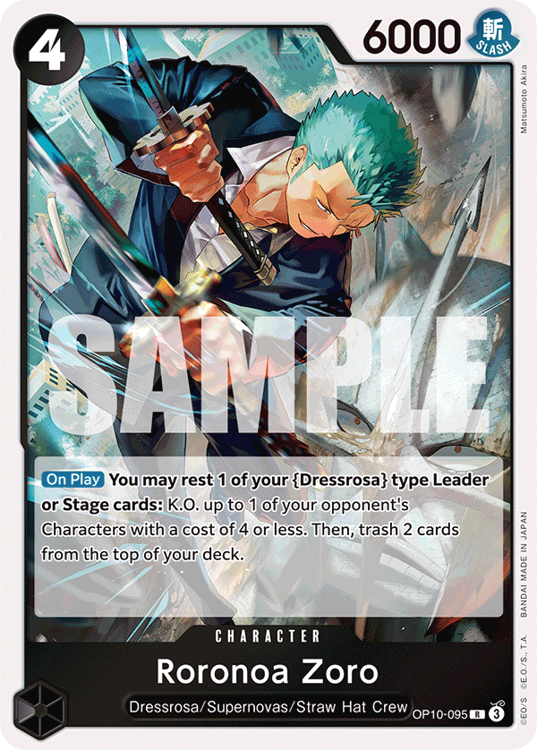OP10-095 - Roronoa Zoro - Montrestore