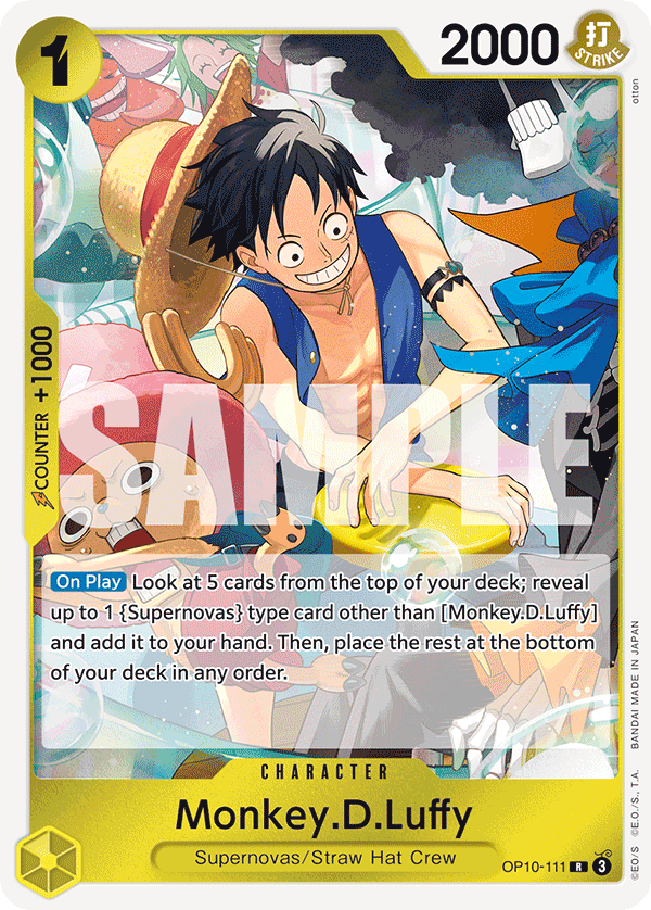 OP10-111 - Monkey.D.Luffy - Montrestore