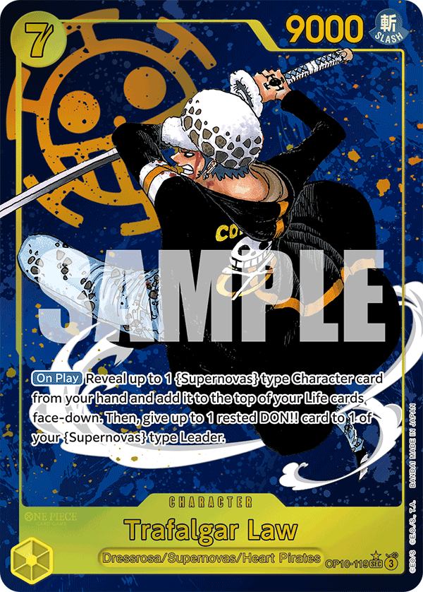 OP10-119 - Trafalgar Law - Montrestore
