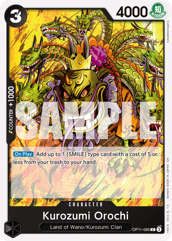 OP11-085 - Kurozumi Orochi
